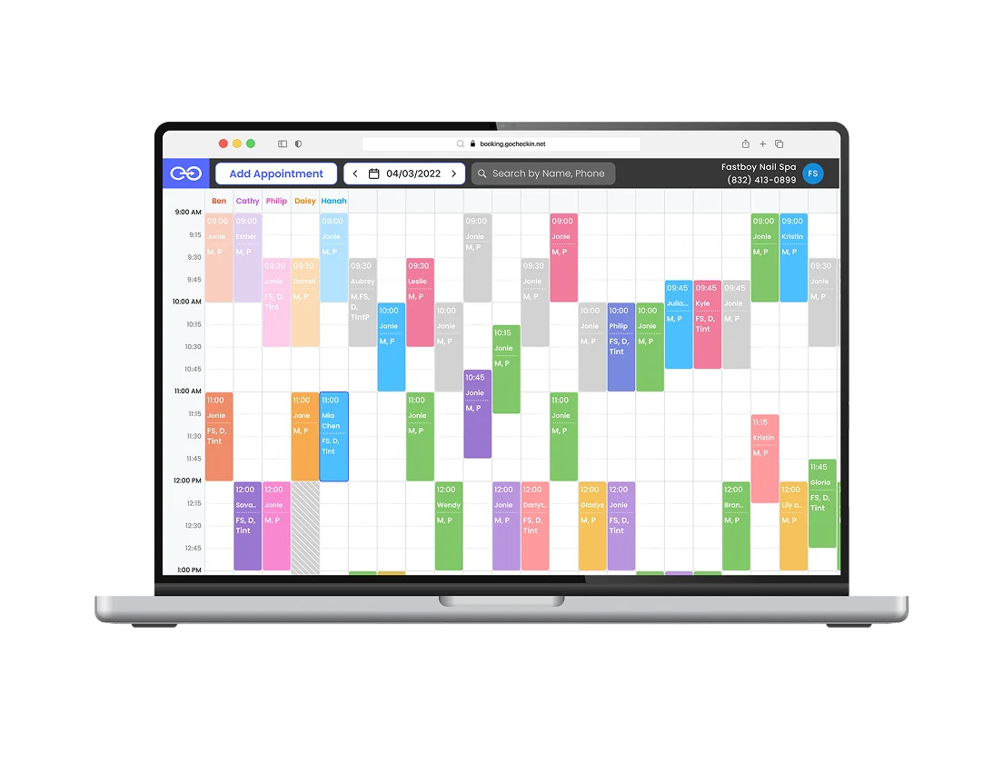 Go Booking device