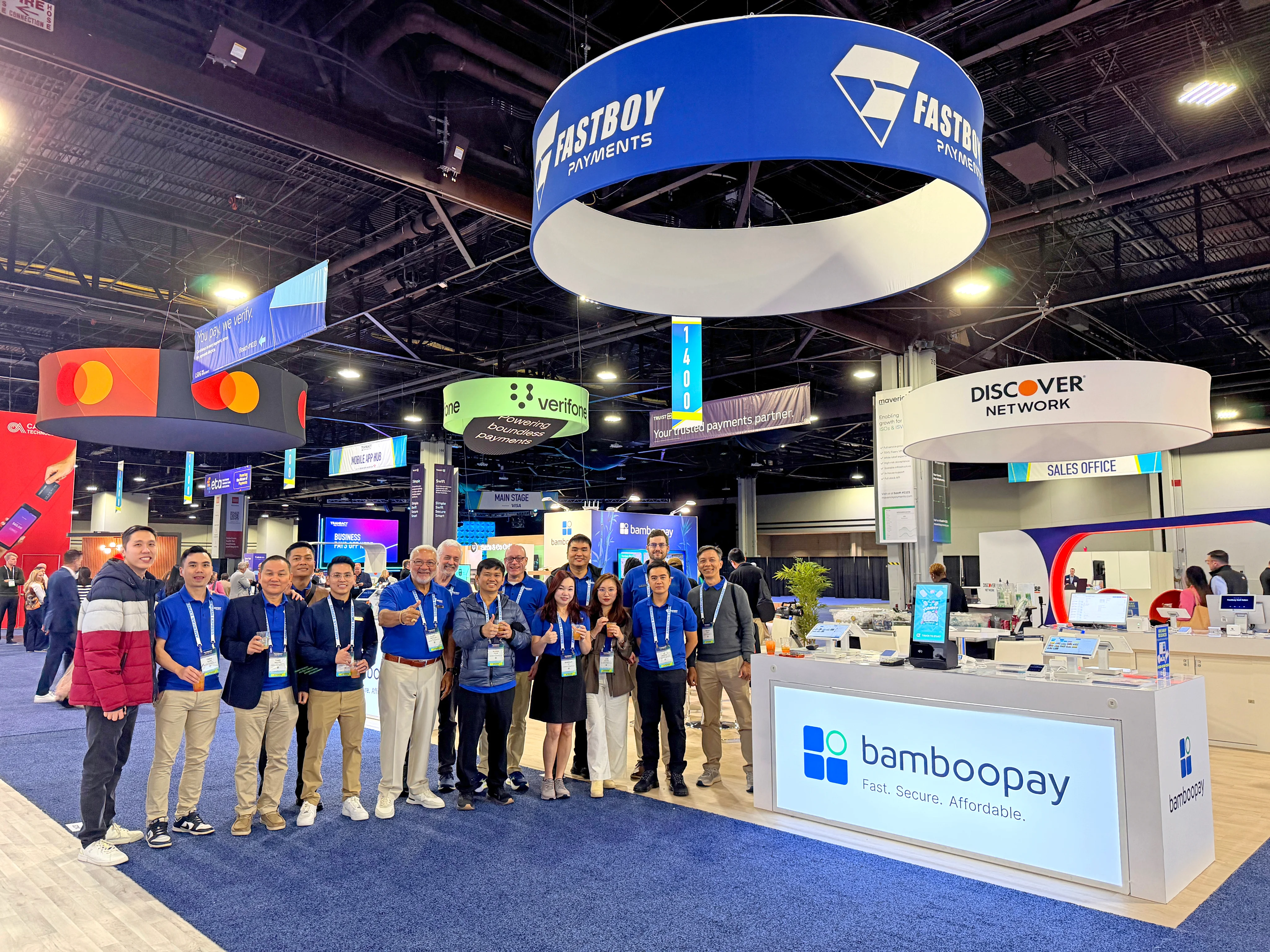 bamboopay team at ETA